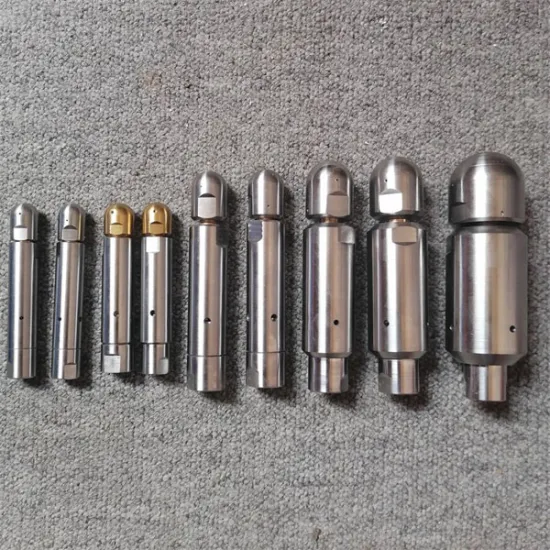 1500bar 22000psi Ultra High Pressure Rotating Nozzle for Heat Exchanger Tube Cleaning